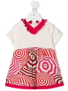 Moncler Kids платье с геометричным принтом