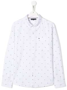 Tommy Hilfiger рубашка с логотипом