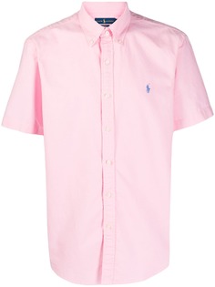 Polo Ralph Lauren рубашка оксфорд с вышитым логотипом
