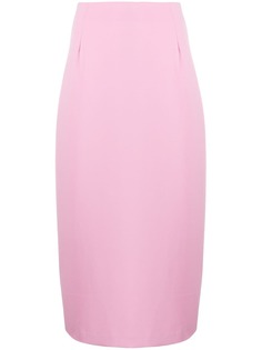 Blumarine юбка миди прямого кроя
