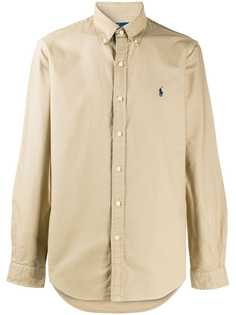 Ralph Lauren рубашка с вышитым логотипом