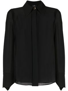 Elisabetta Franchi декорированная рубашка