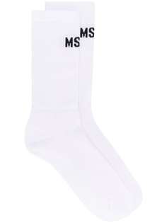 MSGM носки с логотипом