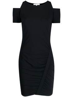 Patrizia Pepe платье из джерси с вырезами на плечах