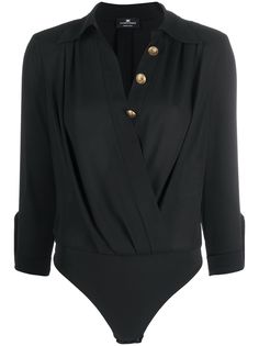 Elisabetta Franchi креповое боди