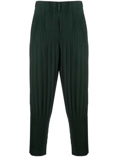 Homme Plissé Issey Miyake укороченные плиссированные брюки