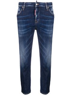 Dsquared2 укороченные джинсы кроя слим