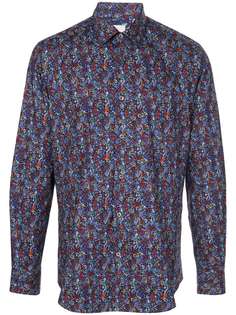 Paul Smith рубашка с цветочным принтом