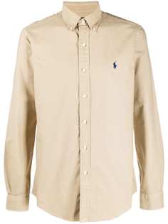 Polo Ralph Lauren рубашка на пуговицах с вышитым логотипом