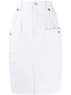 Isabel Marant джинсовая юбка Kalosia с завышенной талией