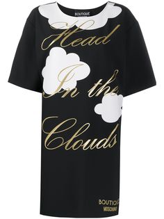 Boutique Moschino платье с принтом