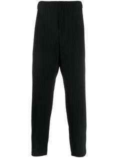 Homme Plissé Issey Miyake зауженные плиссированные брюки