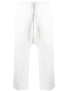 Rick Owens DRKSHDW укороченные брюки карго с низким шаговым швом