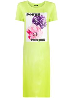 LIU JO платье-футболка с графичным принтом