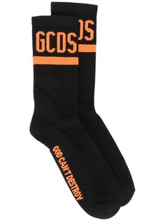Gcds носки с контрастным логотипом