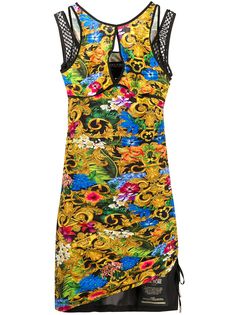 Versace Jeans Couture платье с цветочным принтом