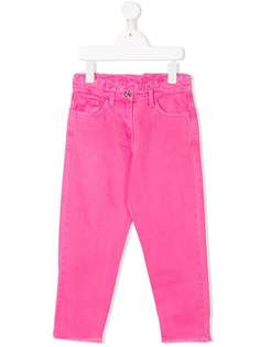 Monnalisa джинсы Bugs Bunny с бахромой