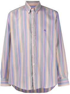 Etro полосатая рубашка
