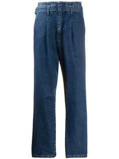 Federica Tosi джинсы с завышенной талией и поясом