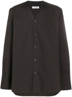Givenchy рубашка свободного кроя с V-образным вырезом