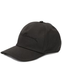 Giorgio Armani кепка с вышитым логотипом