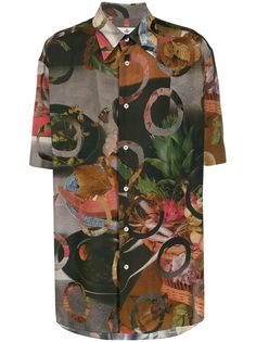 Vivienne Westwood рубашка со сплошным принтом