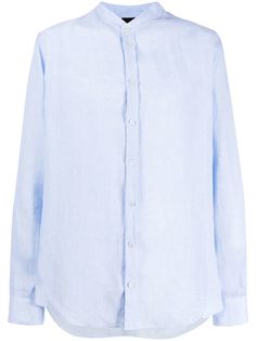 Emporio Armani рубашка с круглым вырезом