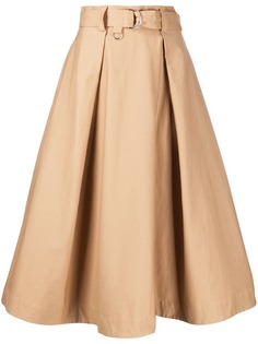 MSGM юбка А-силуэта с поясом