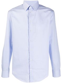 Emporio Armani рубашка в тонкую полоску