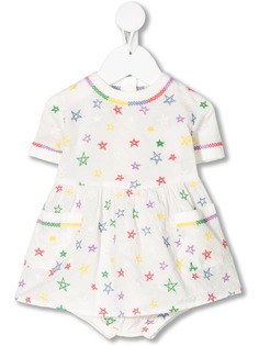 Stella McCartney Kids платье с вышивкой