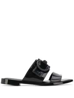 Salvatore Ferragamo сандалии с декором Double Gancini