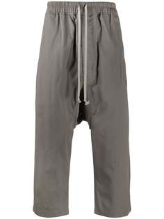 Rick Owens DRKSHDW брюки с низким шаговым швом