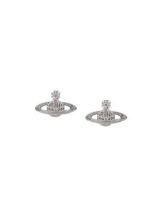 Vivienne Westwood серьги с декором Orb из кристаллов