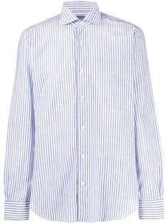 Barba striped print shirt