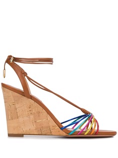 Aquazzura босоножки на танкетке