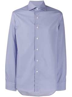 Canali рубашка с микропринтом