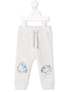 Kenzo Kids спортивные брюки с вышивкой