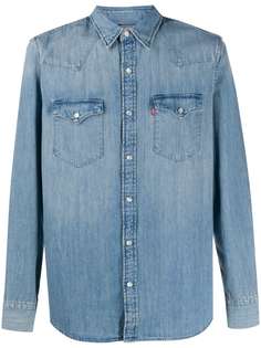 Levis джинсовая рубашка с эффектом потертости Levis®