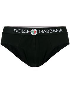 Dolce & Gabbana Underwear трусы с логотипом на резинке