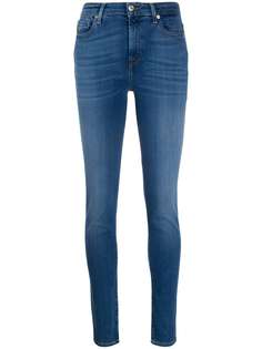 7 For All Mankind джинсы кроя слим с эффектом потертости