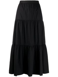 RedValentino ярусная юбка миди