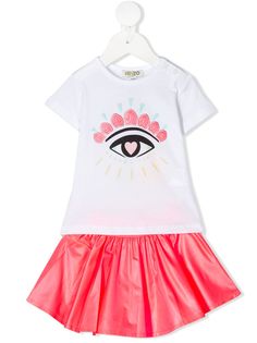 Kenzo Kids платье Jihane с вышивкой