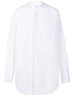 Jil Sander рубашка с воротником-стойкой