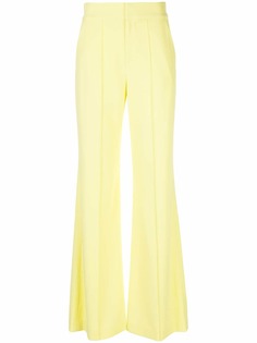 Alice+Olivia расклешенные брюки с завышенной талией