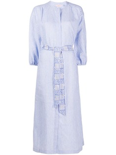 Tory Burch платье-рубашка в полоску