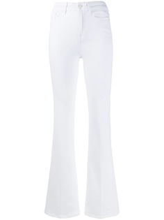 7 For All Mankind расклешенные джинсы средней посадки