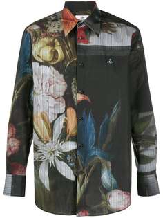 Vivienne Westwood рубашка с длинными рукавами и цветочным принтом