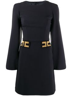 Elisabetta Franchi платье с бисером