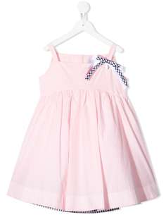 Simonetta платье с бантом Vichy