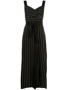 Emporio Armani платье в тонкую полоску